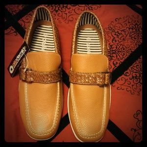 Akademiks Leather Loafers NWT